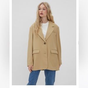 VERO MODA • NWT JOSEFINE BLAZER SIZE XL IN Travertine